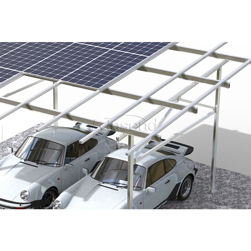 هيكل الطاقة الشمسية للماء لمواقف السيارات