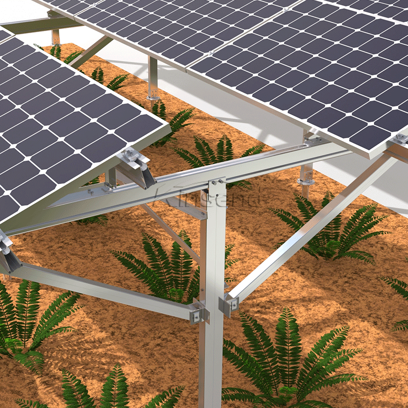 solar farm mounting system