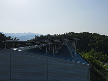 نظام تركيب السقف المعدني 268KW ، كوريا