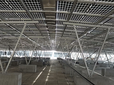 نظام تركيب الطاقة الشمسية BIPV 700KW ، الصين