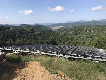 مشروع أرضي للطاقة الشمسية 2.36 ميجا واط. كوريا