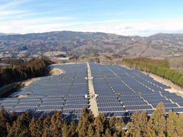 مشروع أرضي للطاقة الشمسية 2 ميجاوات  茨城 県 筑 西، اليابان 