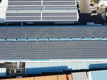 مشروع سقف معدني للطاقة الشمسية 809.97KW، كوريا