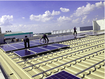 مشروع السقف الشمسي 872KW ، فيتنام